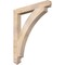 Ekena Millwork Thorton Arts & Crafts Smooth Bracket, Douglas Fir, 3 1/2"W x 30"D x 36"H BKT04X30X36THR03SDF - alternate 1